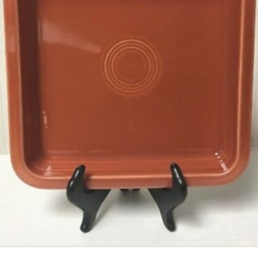 Fiestaware napkin / brownie / utility tray